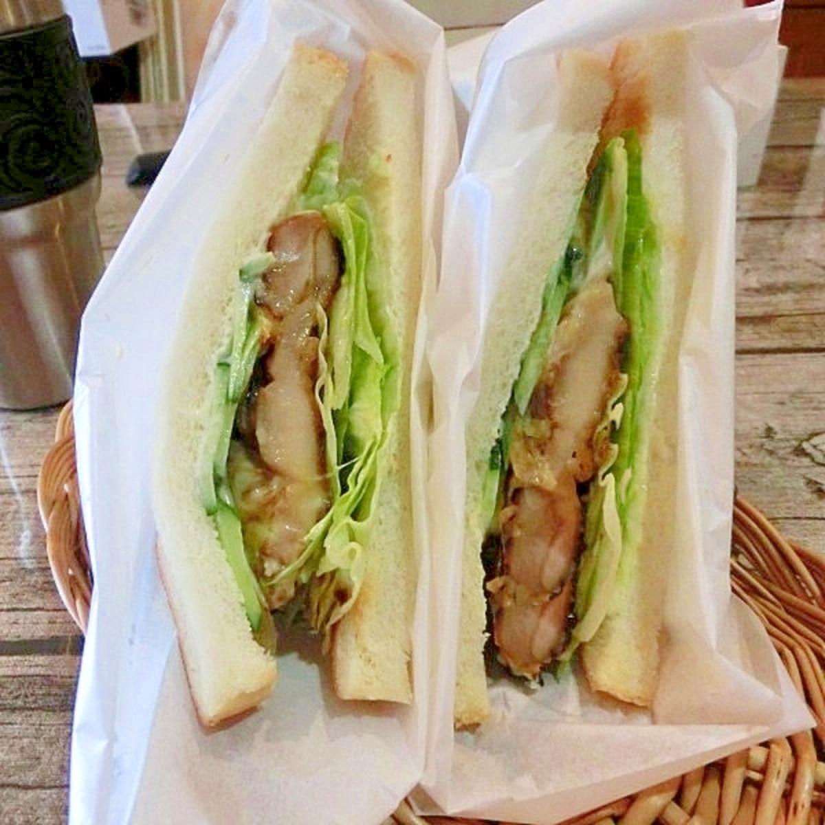 定番 照り焼きチキンサンド レシピ 作り方 By ネコの手 楽天レシピ 定番 照り焼きチキンサンド レシピ 作り方 By ネコの手 楽天レシピ